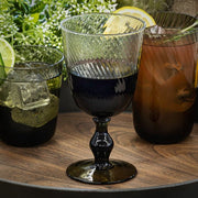 Brilliant - RETRO SMOKE GOBLET 360ML S/4 Home & Kitchen