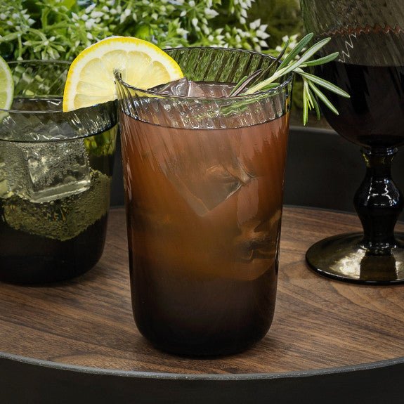 Brilliant - RETRO SMOKE HIGHBALL 520ML S/4 Home & Kitchen