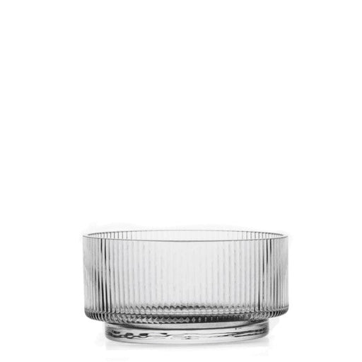 Brilliant - RIBBED CLEAR BOWL 10 CM SET/4 Home & Kitchen