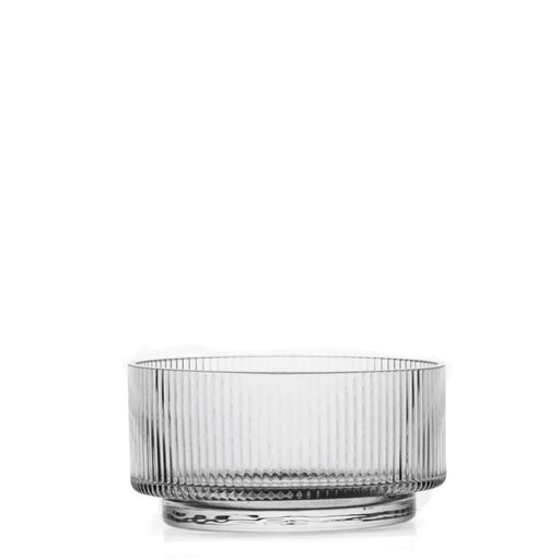 Brilliant - RIBBED CLEAR BOWL 10 CM SET/4 Home & Kitchen