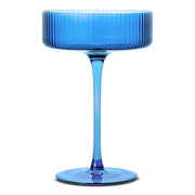 Brilliant - RIBBED CLEAR COCKTAIL AZUR 290ML SET/4 Home & Kitchen