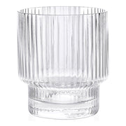 Brilliant - RIBBED CLEAR OLD FASH. 340 ML SET/4 Home & Kitchen