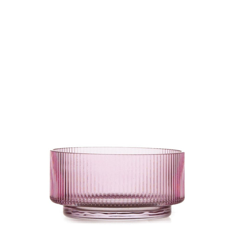 Brilliant - RIBBED STACKABLE BOWL ROSE 10CM SET/4 Home & Kitchen