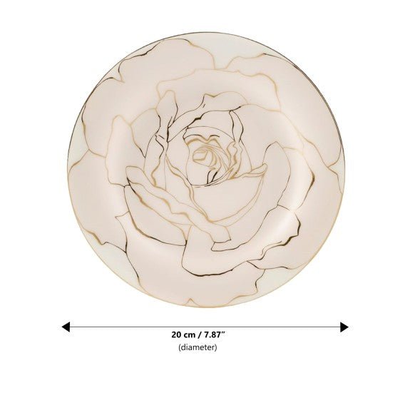 Brilliant - ROSE BLOSSOM DINNERSET 18PC Home & Kitchen