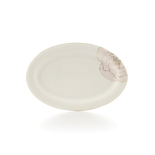 Brilliant - ROSE BLOSSOM OVALPLATTER14" Home & Kitchen