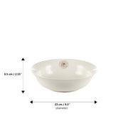 Brilliant - ROSE BLOSSOM SALAD BOWL 9" Home & Kitchen
