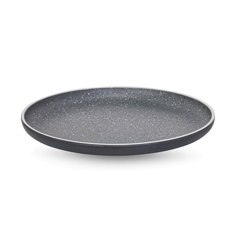 Brilliant - SALAD PLATE BLACK PEBBLE 22CM Home & Kitchen