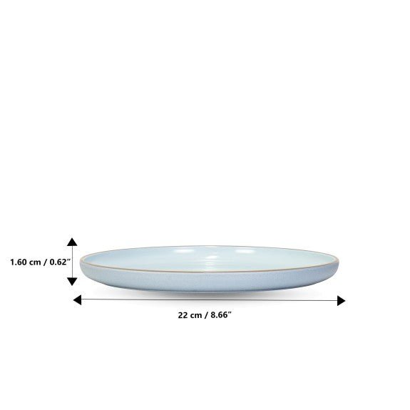 Brilliant - SALAD PLATE SEABLUE 22CM Home & Kitchen