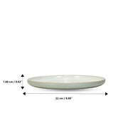 Brilliant - SALAD PLATE SEAGREEN 22CM Home & Kitchen