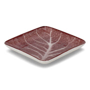 Brilliant - SAVOY RED SQUARE PLATE 12CM Home & Kitchen