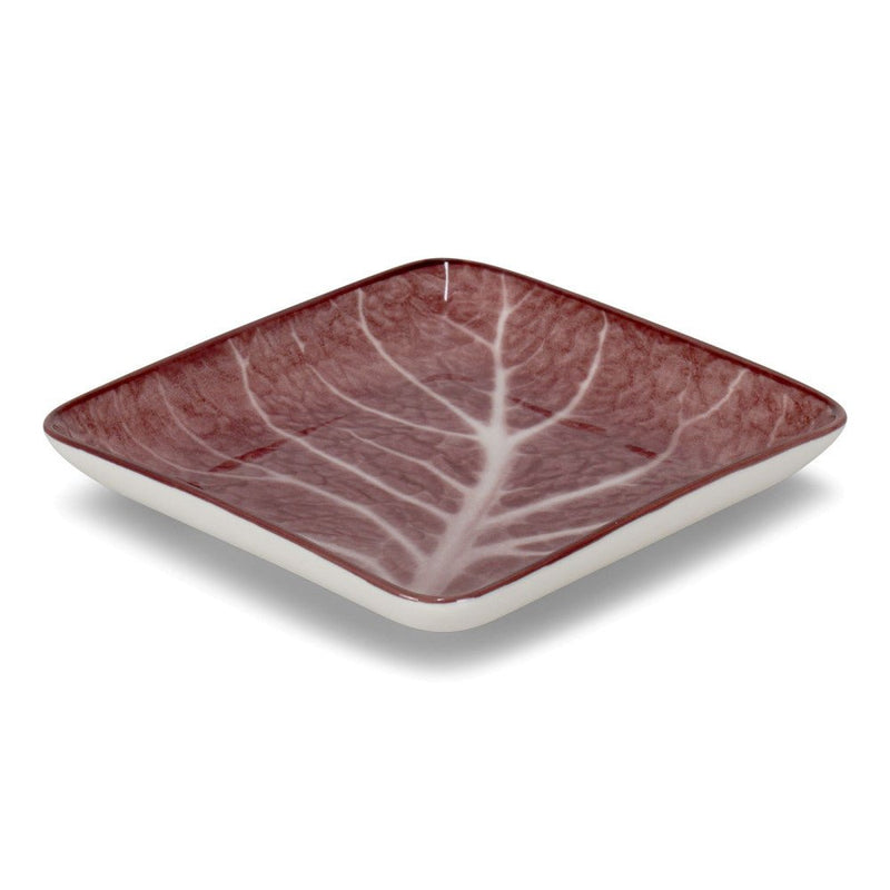 Brilliant - SAVOY RED SQUARE PLATE 12CM Home & Kitchen