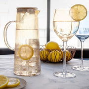 Brilliant - STRIPE AMBER JUG 0.75L Home & Kitchen