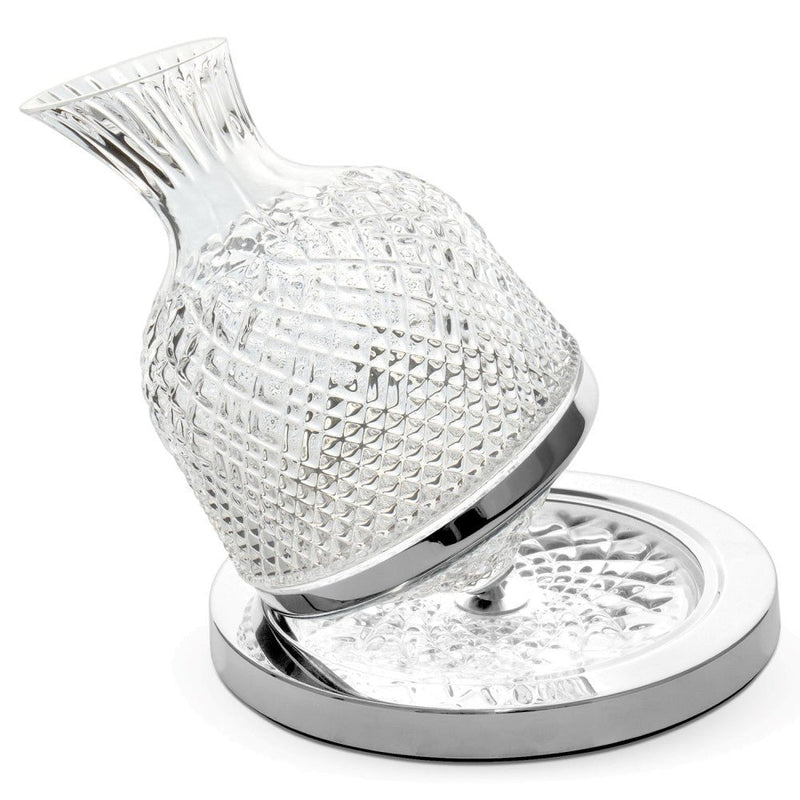 Brilliant - SWIRLING CRYSTAL CARAFE Home & Kitchen