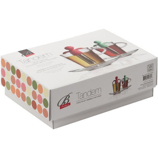 Brilliant - TANDEM 6PC TEA SET FOR 2 Home & Kitchen
