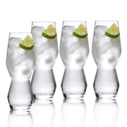 Brilliant - TAPER CRYSTAL CLEAR COOLER 410ML S/4 Home & Kitchen