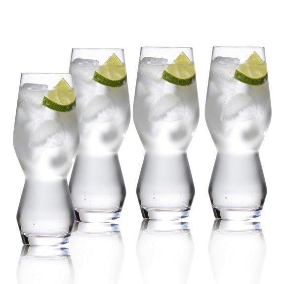 Brilliant - TAPER CRYSTAL CLEAR COOLER 410ML S/4 Home & Kitchen
