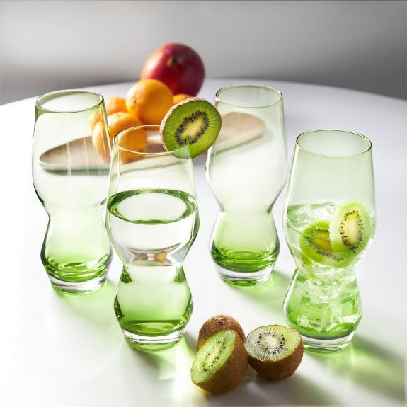 Brilliant - TAPER GREEN CASED COOLER 410ML S/4 Home & Kitchen