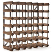 Brilliant - TRADITIONAL WINE RACK ASSEMBLED D. OAK 42 BOTTLE Furniture