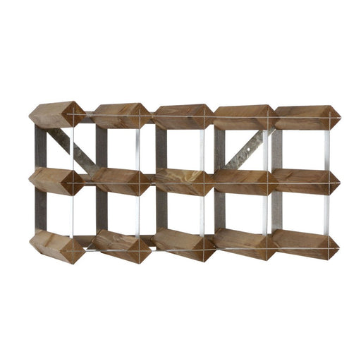 Brilliant - TRADITIONAL WINE RACK RTA D. OAK 12 BOTTLE Furniture