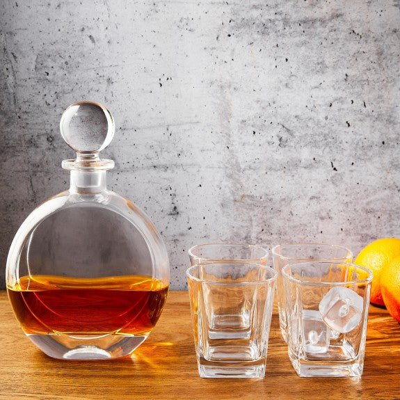 Brilliant - VENICE 5PC WHISKY SET Home & Kitchen