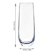 Brilliant - VINO STEMLESS FLUTE 280ML SET/4 Home & Kitchen