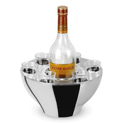 Brilliant - VODKA BOWL WITH SHOT GLASSES Home & Kitchen