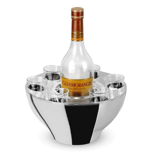 Brilliant - VODKA BOWL WITH SHOT GLASSES Home & Kitchen