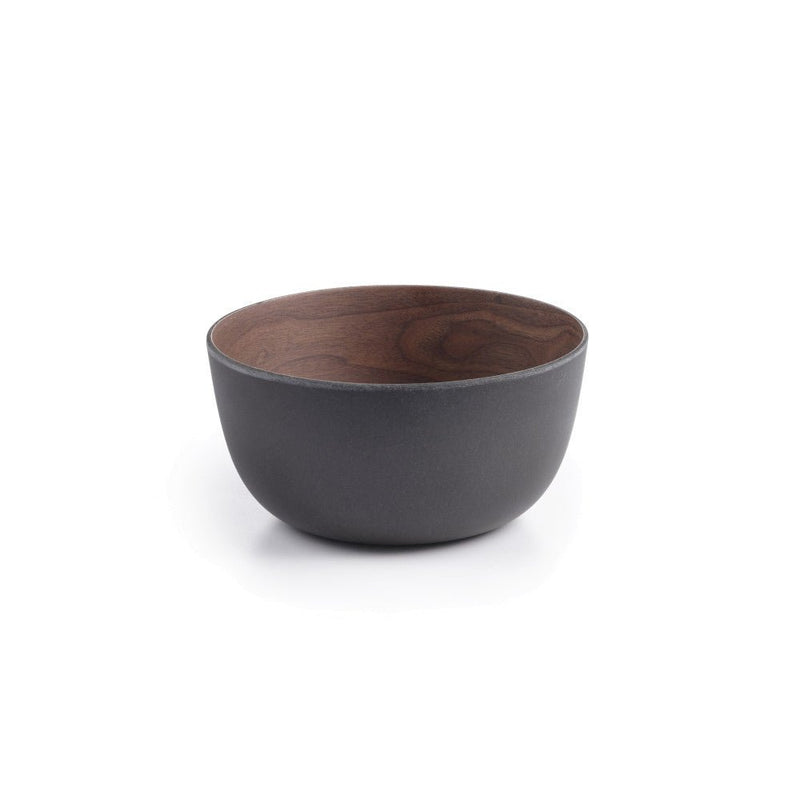 Brilliant - WALNUT COFFEE BOWL 14CM S/4 Home & Kitchen
