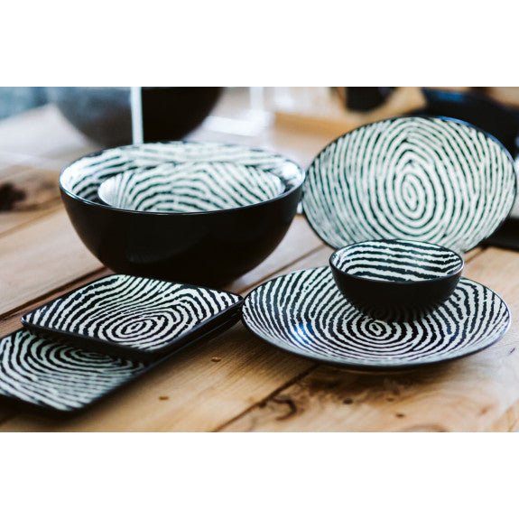 Brilliant - ZEBRA PLATE RECT. 22X12CM Home & Kitchen