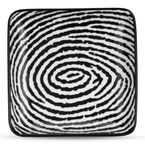 Brilliant - ZEBRA PLATE SQUARE 12X12CM Home & Kitchen