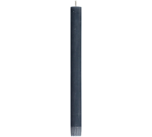 British Colour Standard - Solid Dinner Candle Gunmetal Grey Home & Kitchen