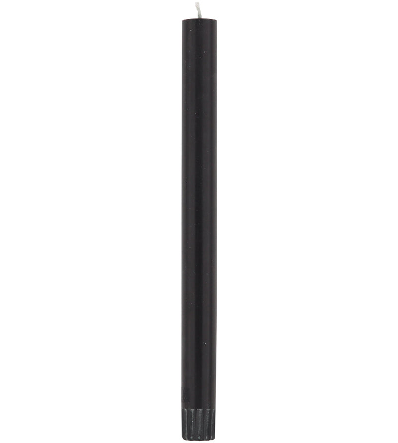 British Colour Standard - Solid Dinner Candle Jet Black Home & Kitchen