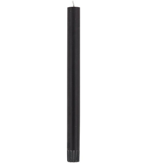 British Colour Standard - Solid Dinner Candle Jet Black Home & Kitchen