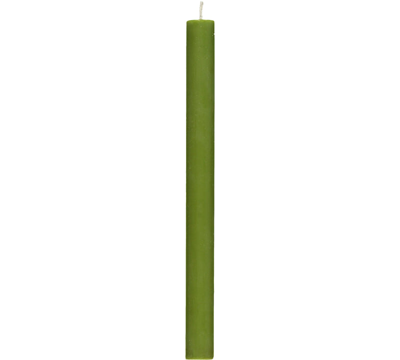 British Colour Standard - Solid Dinner Candle Olive Home & Kitchen