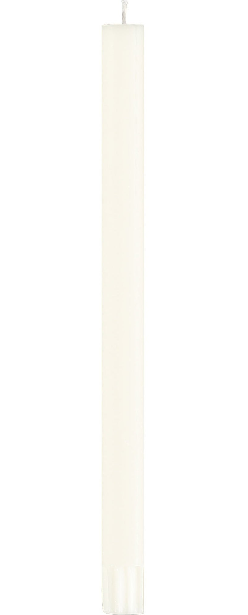 British Colour Standard - Solid Dinner Candle Pearl White Home & Kitchen
