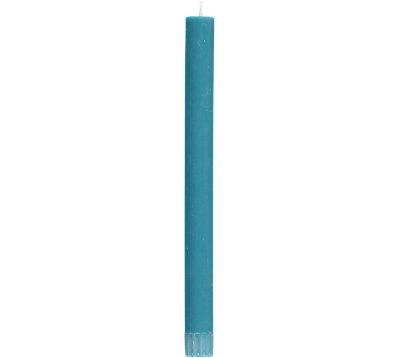 British Colour Standard - Solid Dinner Candle Petrol Blue Home & Kitchen