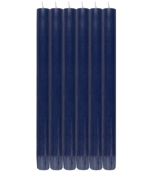 British Colour Standard - Solid Dinner Candle x6 Midnight Blue Home & Kitchen