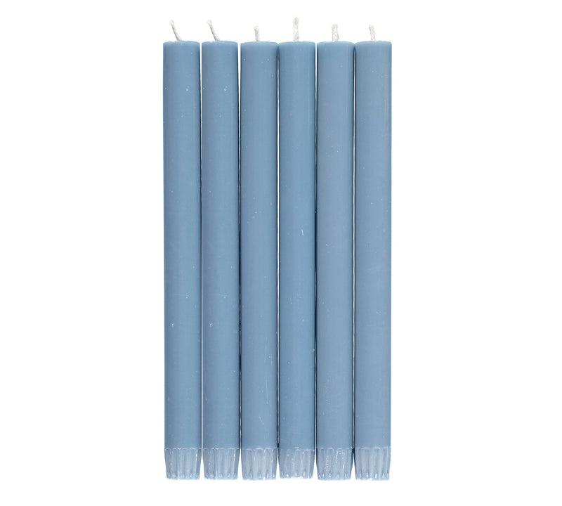 British Colour Standard - Solid Dinner Candle x6 Pompadour Home & Kitchen