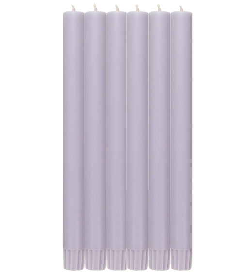 British Colour Standard - Solid Dinner Candle x6 Verbena Home & Kitchen