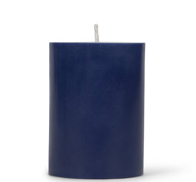 British Colour Standard - Solid Pillar Candle H10cm Midnight Blue Home & Kitchen