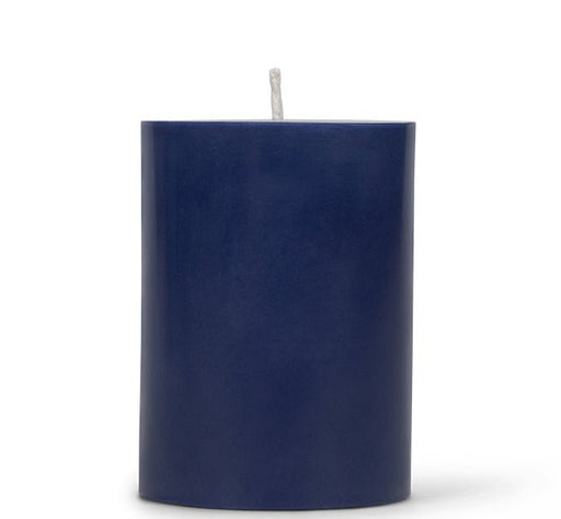 British Colour Standard - Solid Pillar Candle H10cm Midnight Blue Home & Kitchen