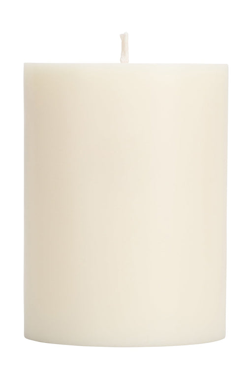 British Colour Standard - Solid Pillar Candle H10cm Pearl White Home & Kitchen