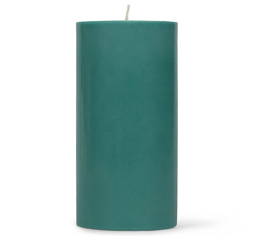British Colour Standard - Solid Pillar Candle H15cm Beryl Green Home & Kitchen
