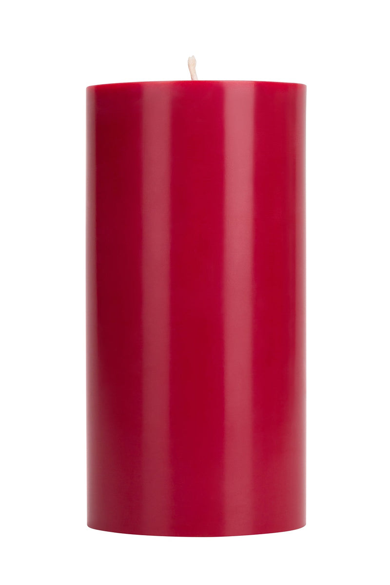 British Colour Standard - Solid Pillar Candle H15cm Guardsman's Red Home & Kitchen