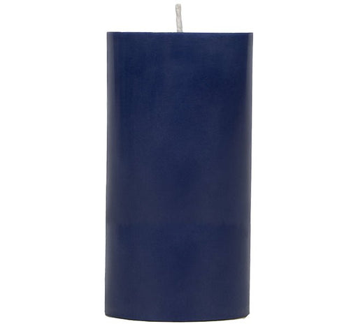 British Colour Standard - Solid Pillar Candle H15cm Midnight Blue Home & Kitchen