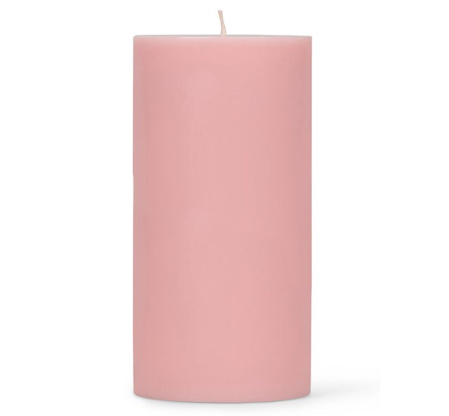 British Colour Standard - Solid Pillar Candle H15cm Orchid Pink Home & Kitchen