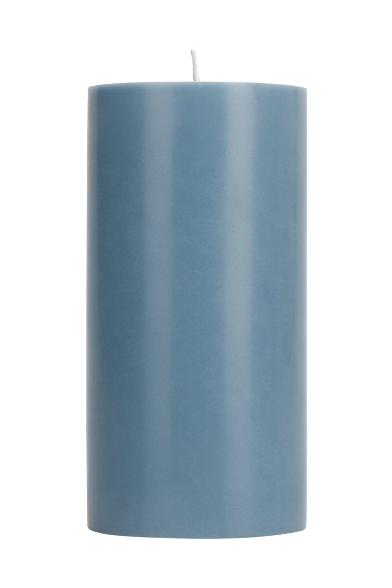 British Colour Standard - Solid Pillar Candle H15cm Pompadour Home & Kitchen