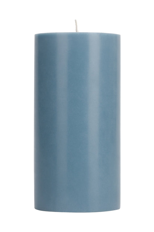 British Colour Standard - Solid Pillar Candle H15cm Pompadour Home & Kitchen