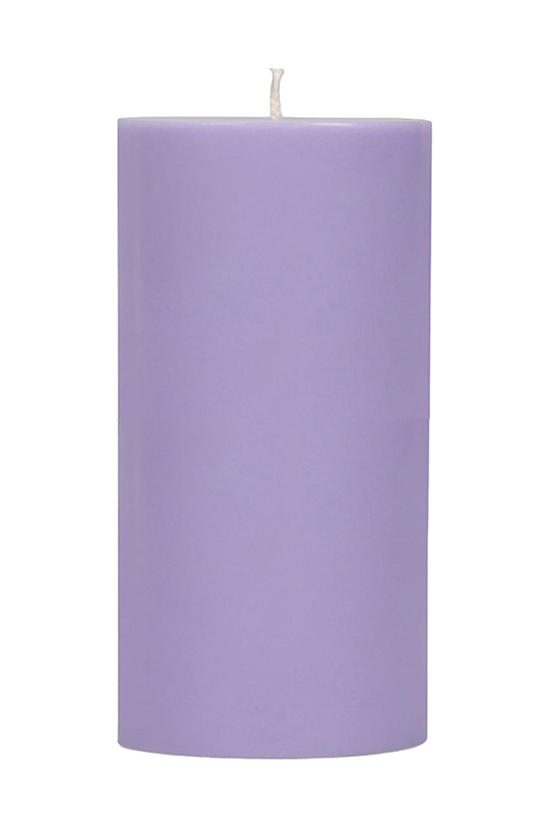British Colour Standard - Solid Pillar Candle H15cm Verbena Home & Kitchen