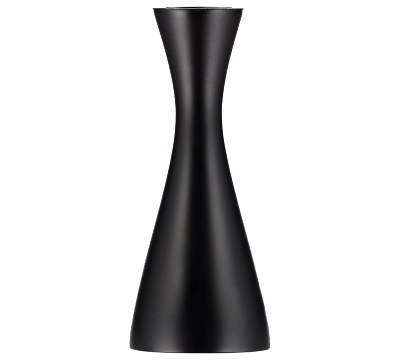 British Colour Standard - Wooden Candleholder Medium Jet Black Home & Kitchen